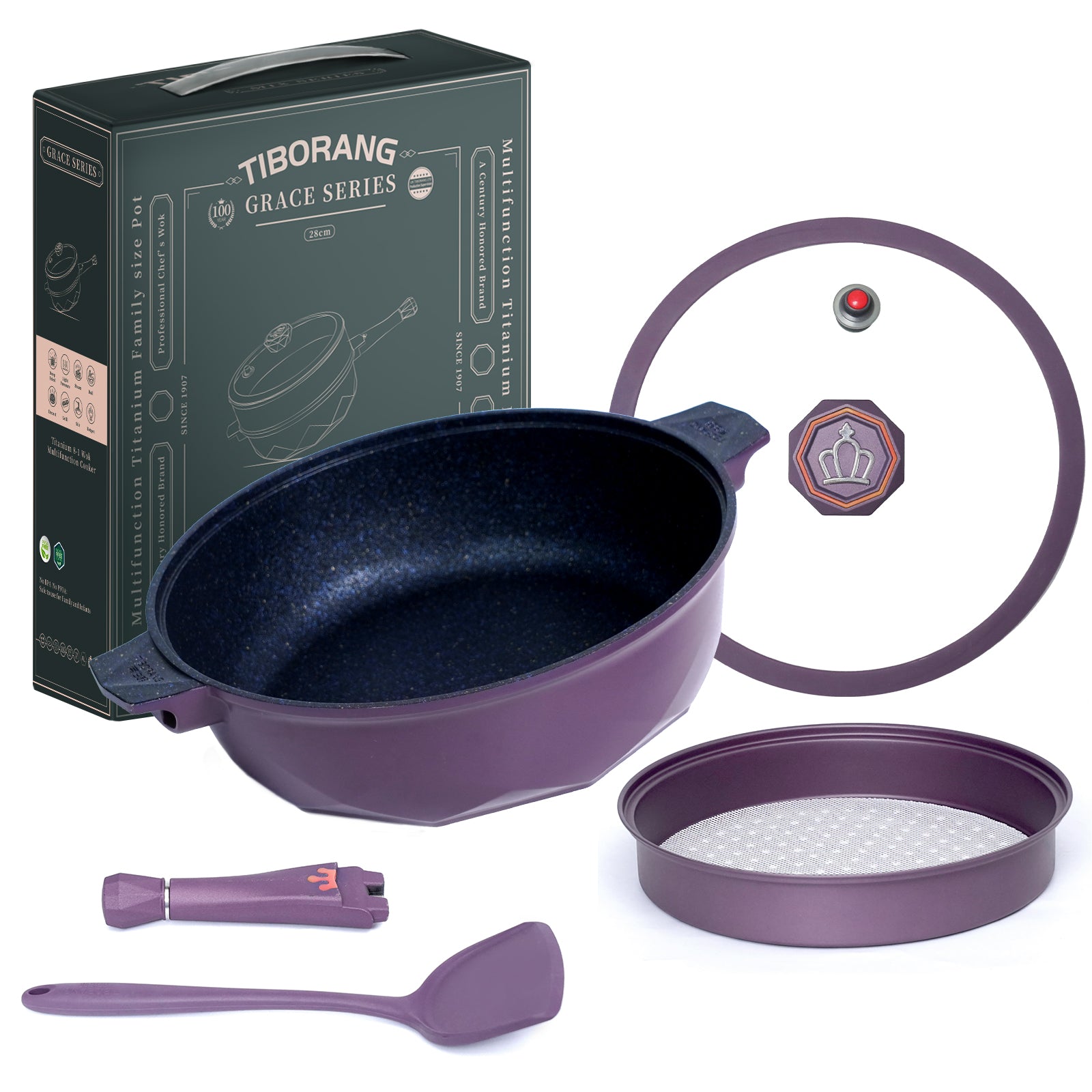 Titanium Crepe Pans 11 (28cm) - Titanium Cookware Inc.